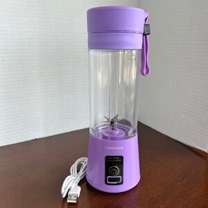 Portable and Rechargeable Battery Blender Purple